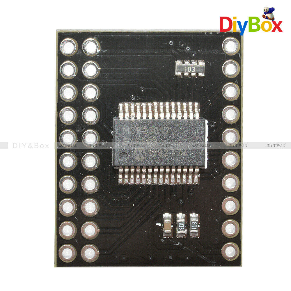 MCP23017 16-Bit I/O Bidirectional Expander with I2C IIC Serial Interface Module