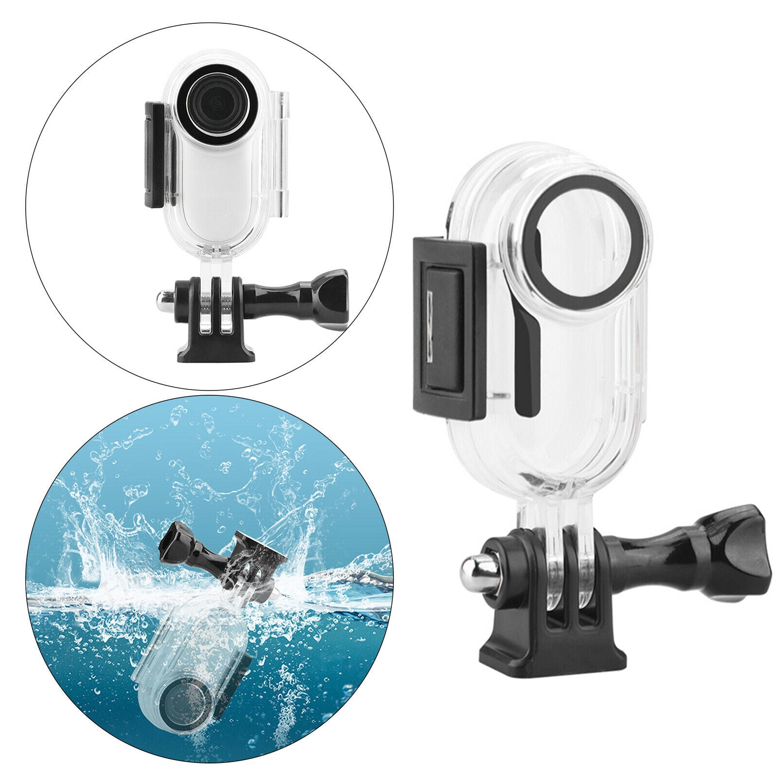 Stabilizer Adapter Protector Frame Holder for Insta360 Go 2 Action Camera