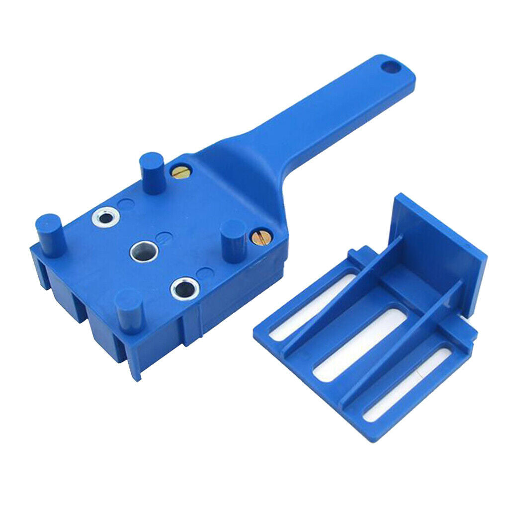Dowelling Jig Cutter for E, L And T Joints Suitable for Drill Bits 6,8,10mm Blue