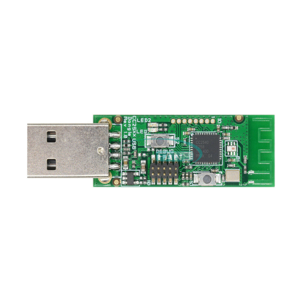 Bluetooth4.0 BLE CC2540 Sniffer Board USB Interface Dongle Protocol Debug CC2531