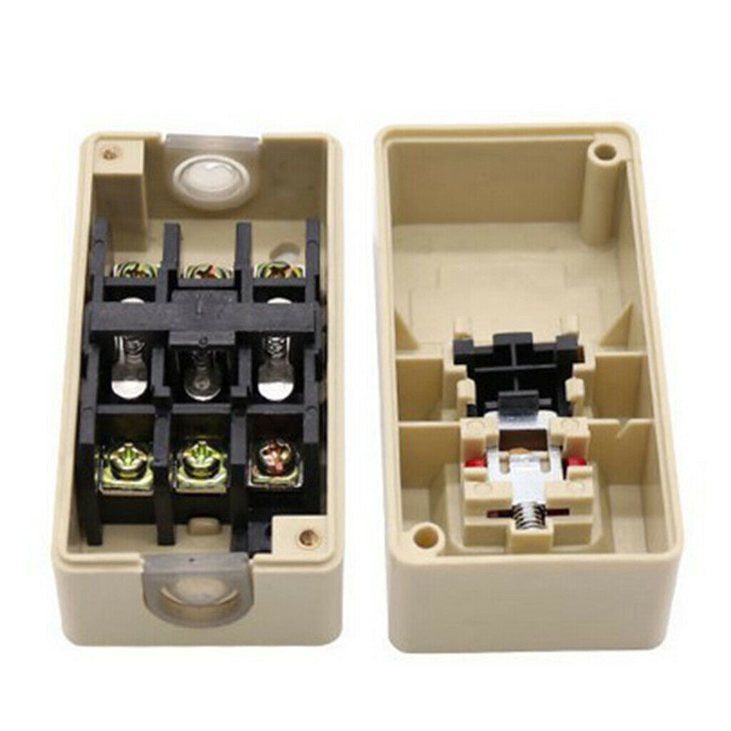 TBSP-330 3 Phase Waterproof 30A Power Push Button Switch Two Key Lock Tend