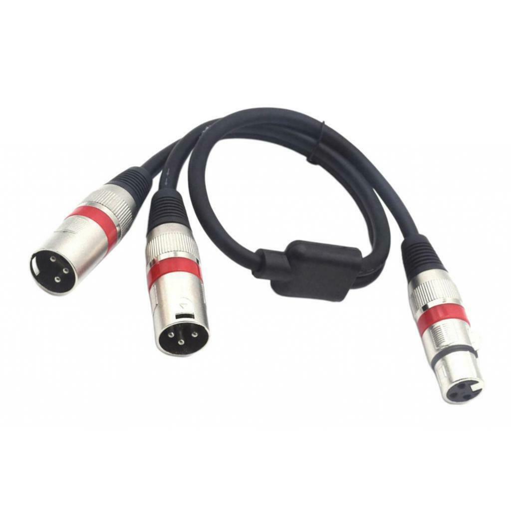 Line of Microphones for Acoustic Balance Y-Splitter Male Female with Double PVC