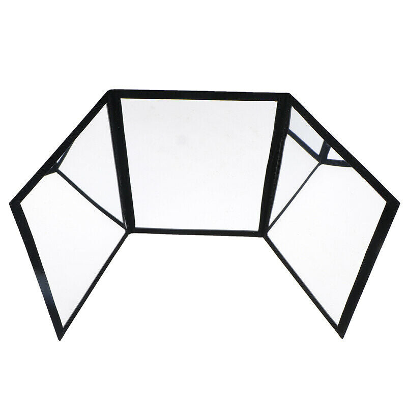 3-Way Mirror for Practice Poker Coin Technique Card Pad Magic Props AccessoDD