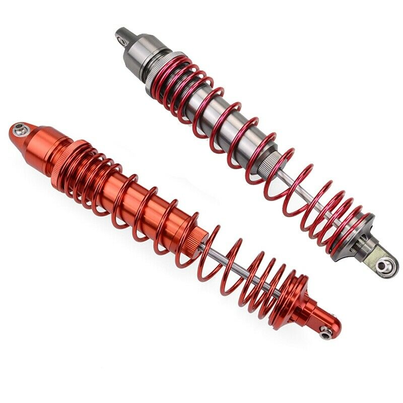 4X(1/5 Truck Oil Adjustable Metal Shock Absorber for HPI KM RC Baja 5B 5T 5F5D7)