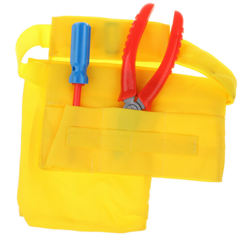 Construction Worker Costume Role Play Kit Set - Children Kids Boys Dress Up