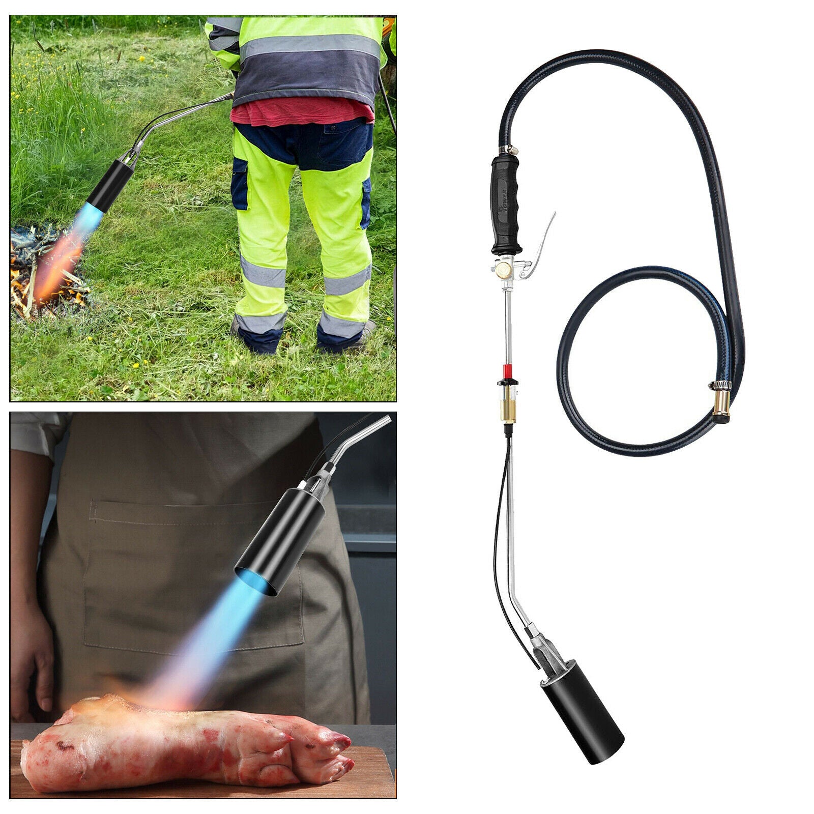 Propane Weed Torch Fire Gun Ice Melter Soldering Heating Handheld Torch