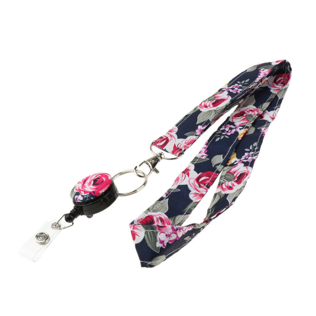 5x ID Badge Lanyard Necklace Lanyard  Mobile Neck Key Chain