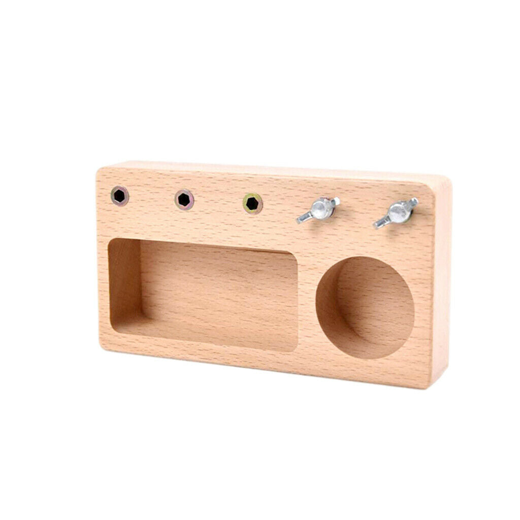 Montessori Screw Driver Board Toddlers Preschool Educational Learning Toys