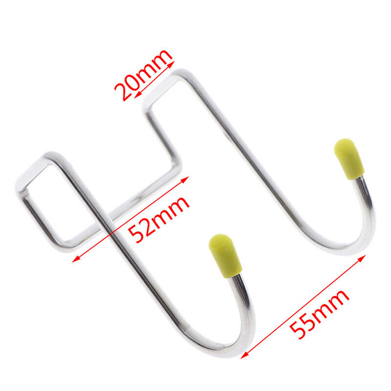 Stainless Steel Double S Shape Storage Hook for Bathroom Kitchen Wall Hoo.l8