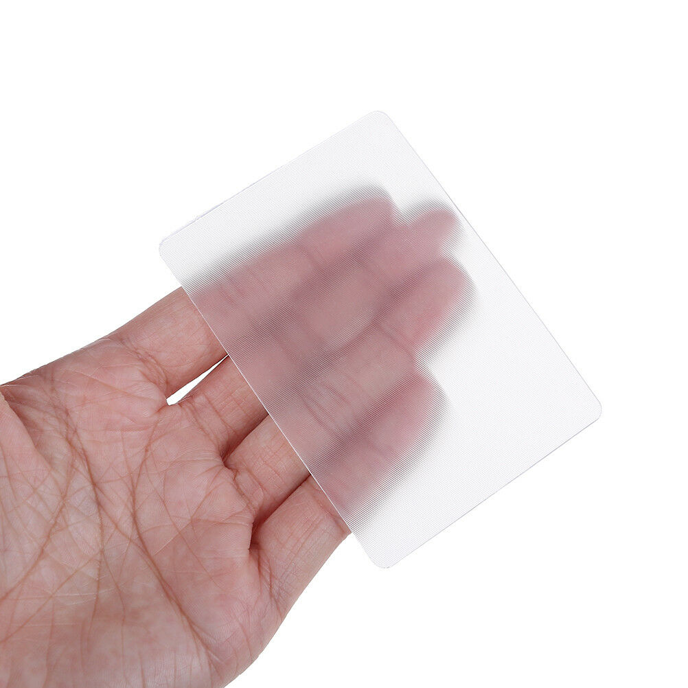 1pcs Lens card perspective distortion close up street magic tricks kids .DD