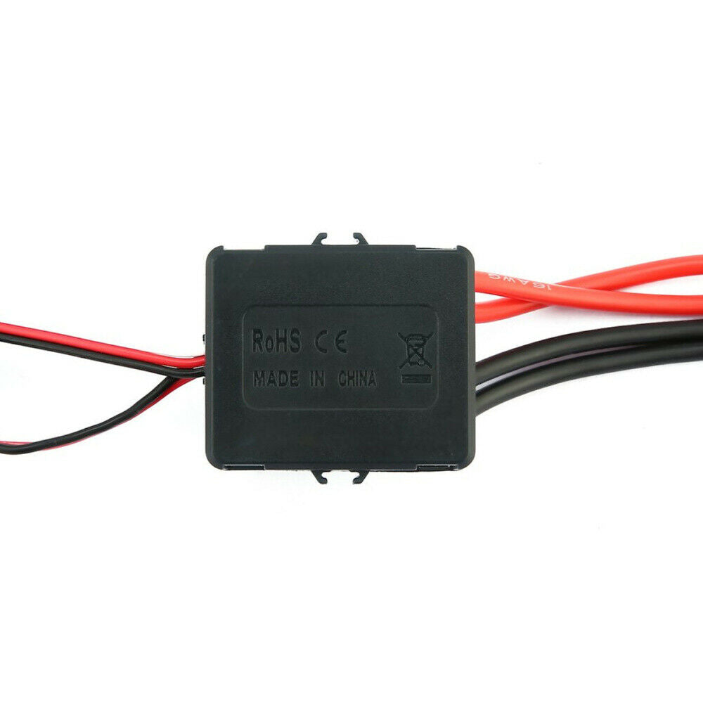 Dust-proof 60A Brushed ESC Electronic Speed Controller for 1/10 1:10 RC Car