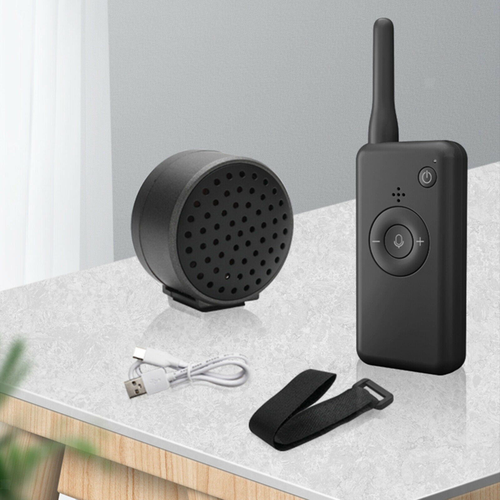 Mini Speaker Drone Megaphone Aerial Remote Control Loud Broadcasting
