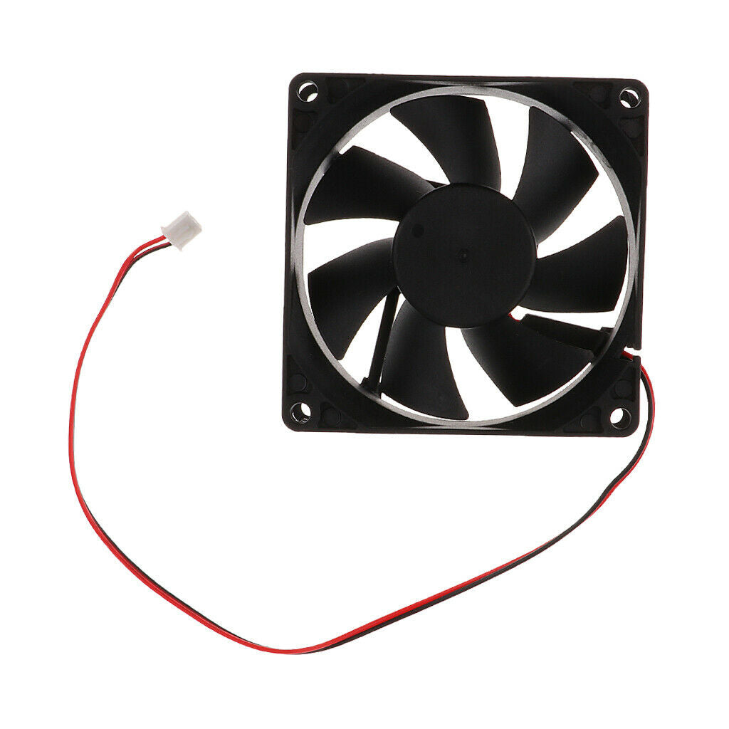 12V Cooling Computer Case Fan PC DC12V Cooling Fan for Computer 80x80x25mm