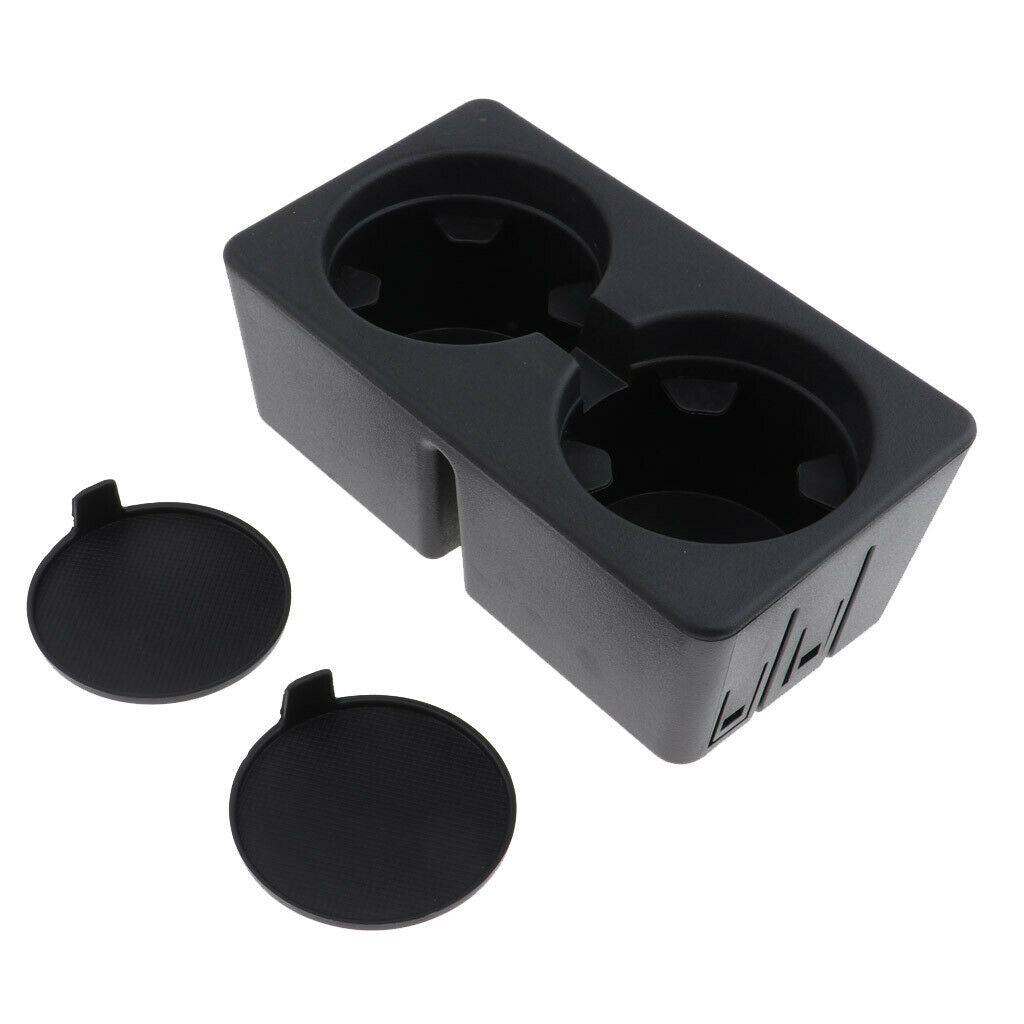 Dual Cup Holder Insert, for GMC Sierra 2007-2014, Replacement 19154712 Floor