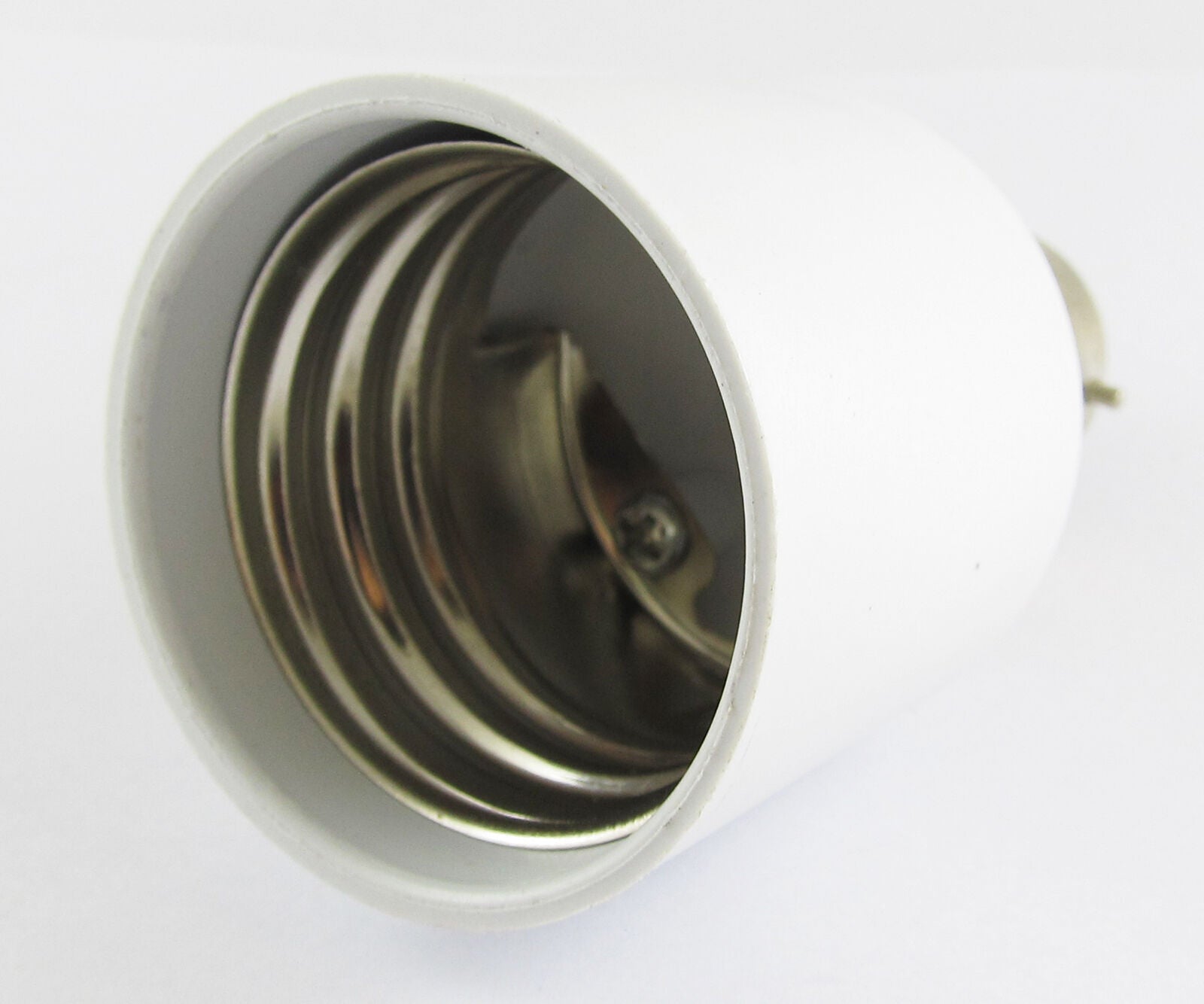 10pcs B22 Male to E40 Female Socket Base LED Halogen CFL Light Bulb Lamp Adapter