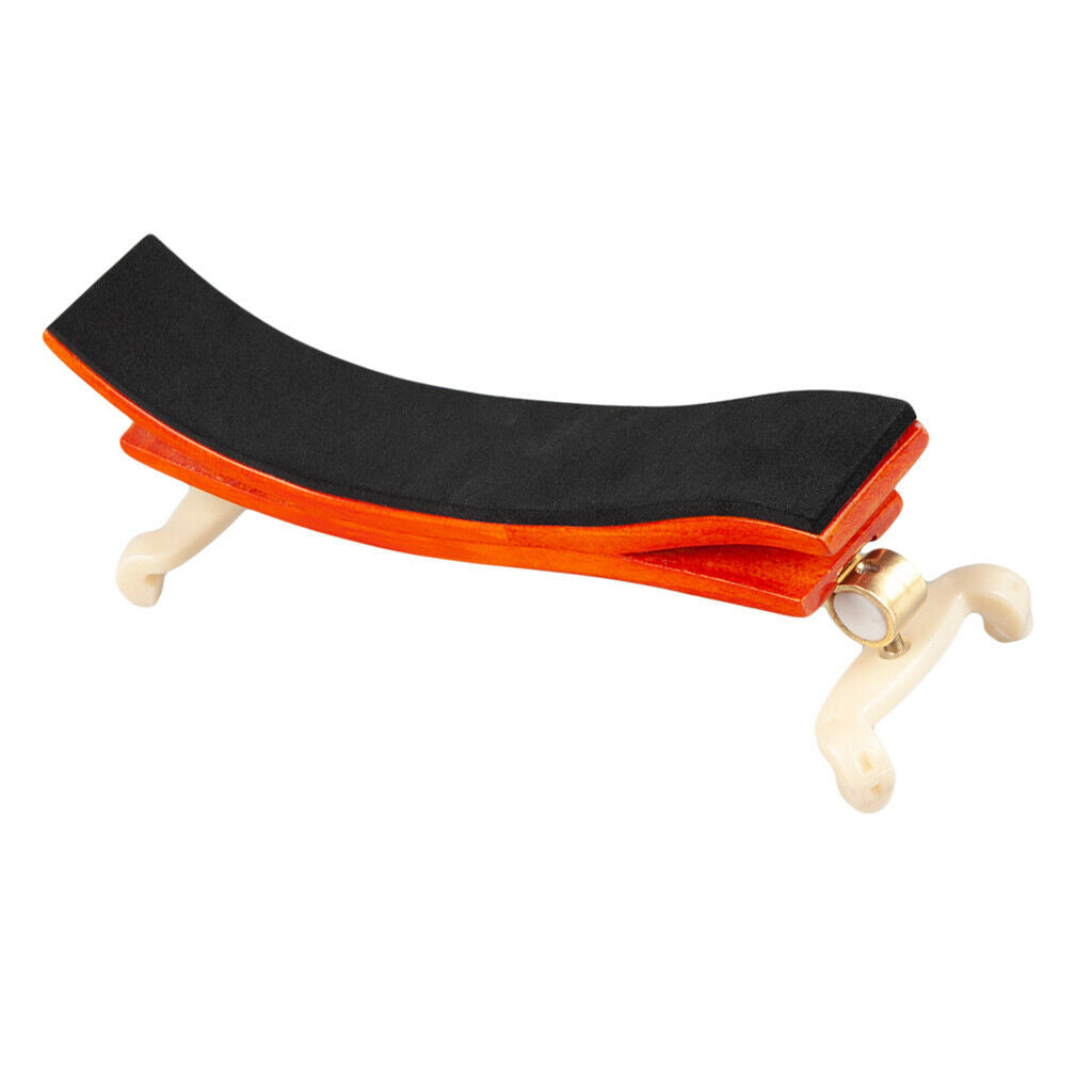 Professional Maple Wooden Adjustable Violin Rest Holder for 3/4 4/4 Violins