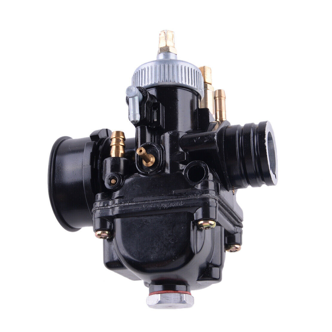 Black PHBG DS 17 mm Carburetor 2 Stroke Fit for Racing Scooter Motorcycle New