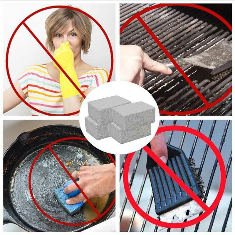 Shop-Story - Block Grill: Stone Pumice Cleaning For Barbecue And Kitchen