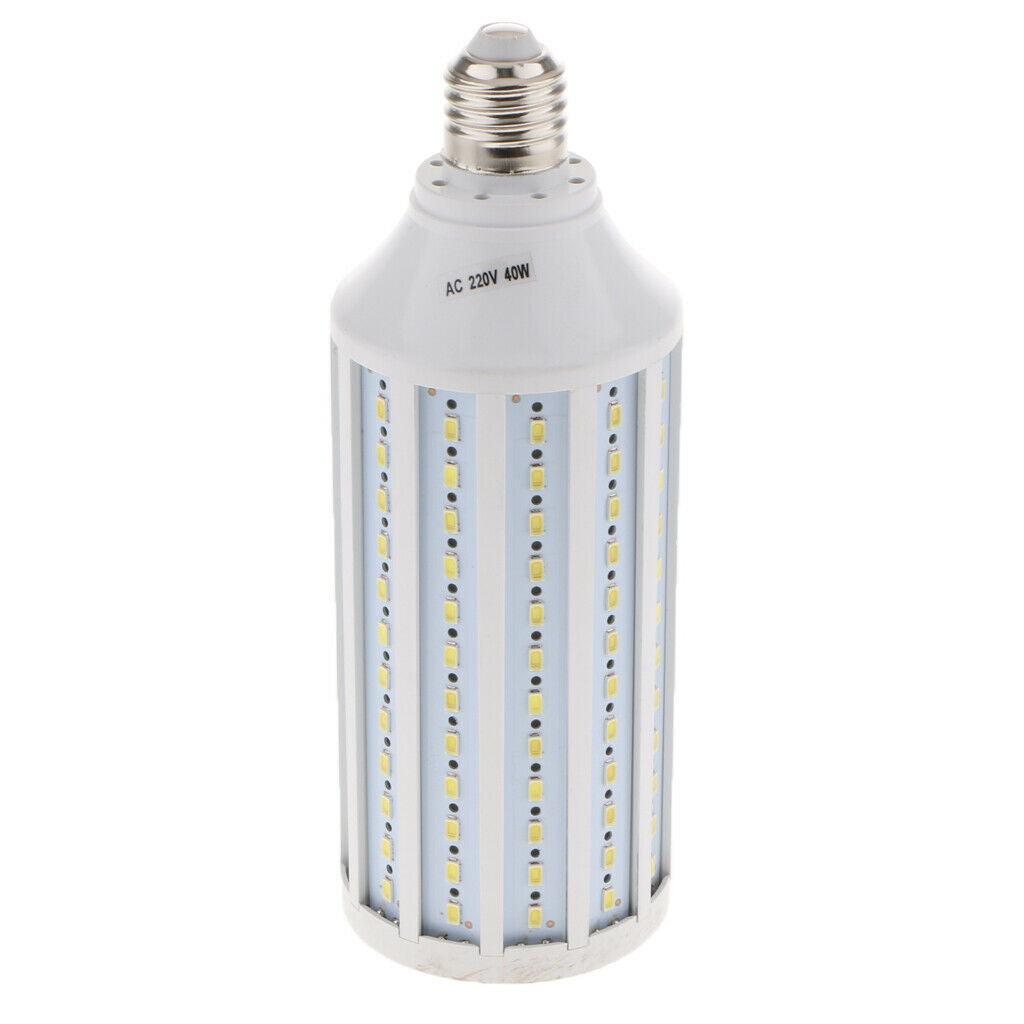 6500K daylight LED cornbulb 40 watts for photography backyard basement
