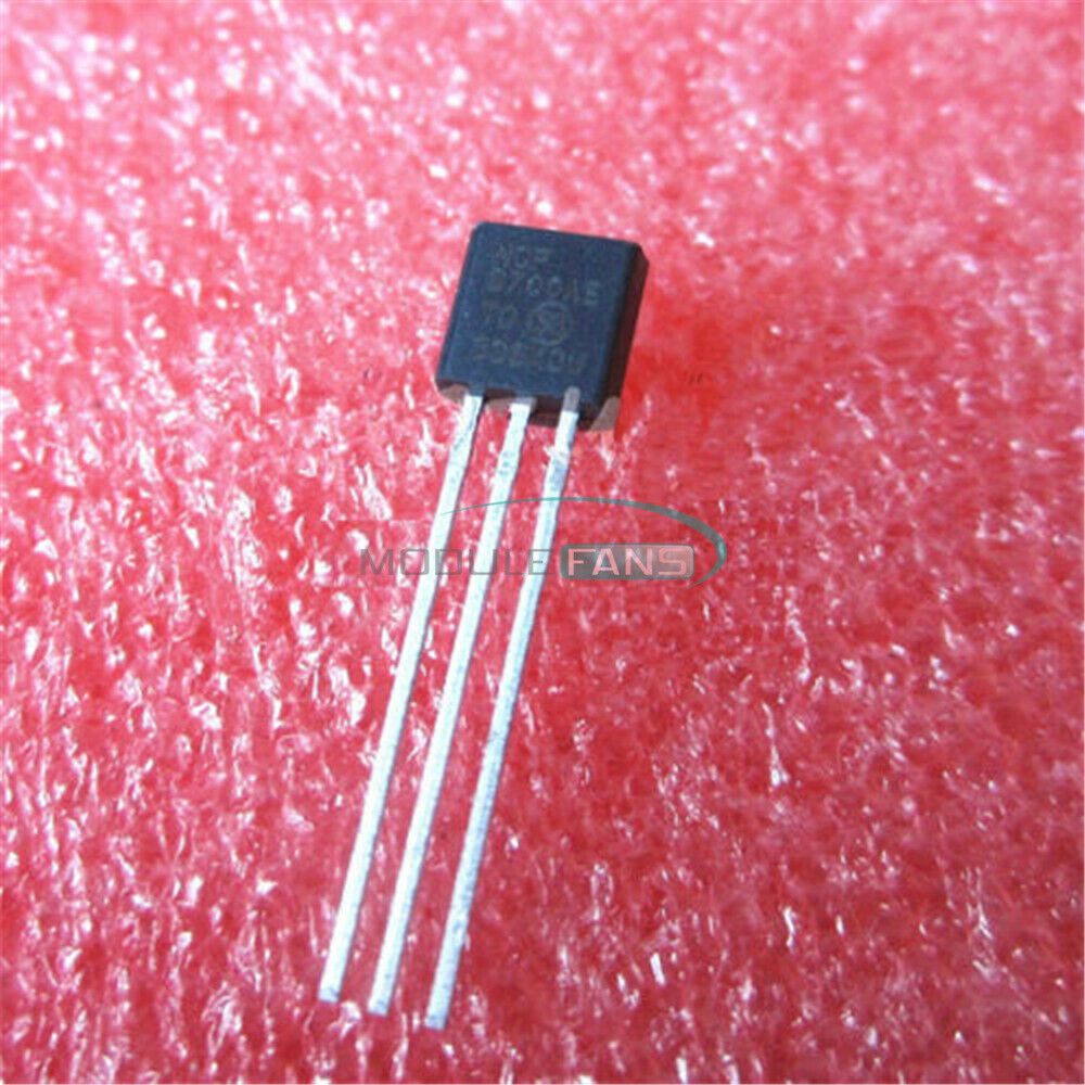 5PCS Active Thermistor Sensor Microchip MCP9700A-E/TO 9700 Low-Power Linear