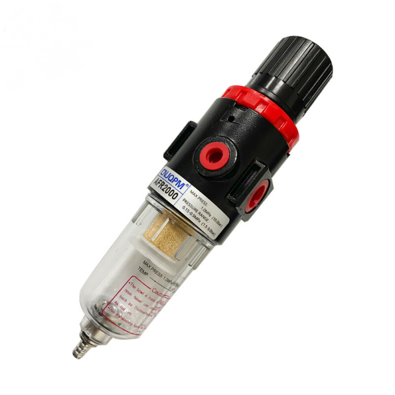 Afr-2000 1/4" Water Separator Trap Tool Air Compressor Filter Regulator Meter