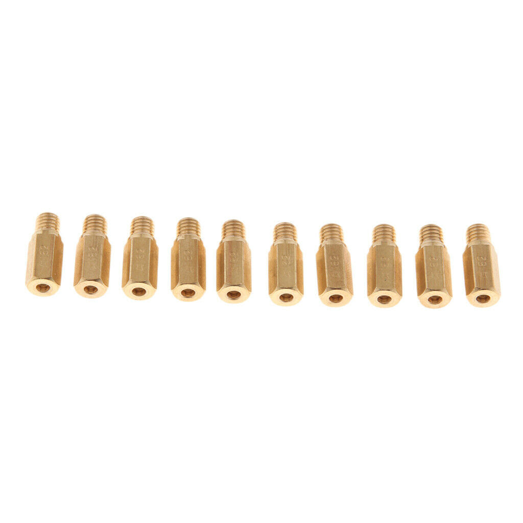 10 Pieces Carburetor Main Jet 162 for   OKO KOSO PWK Fuel Carburetor