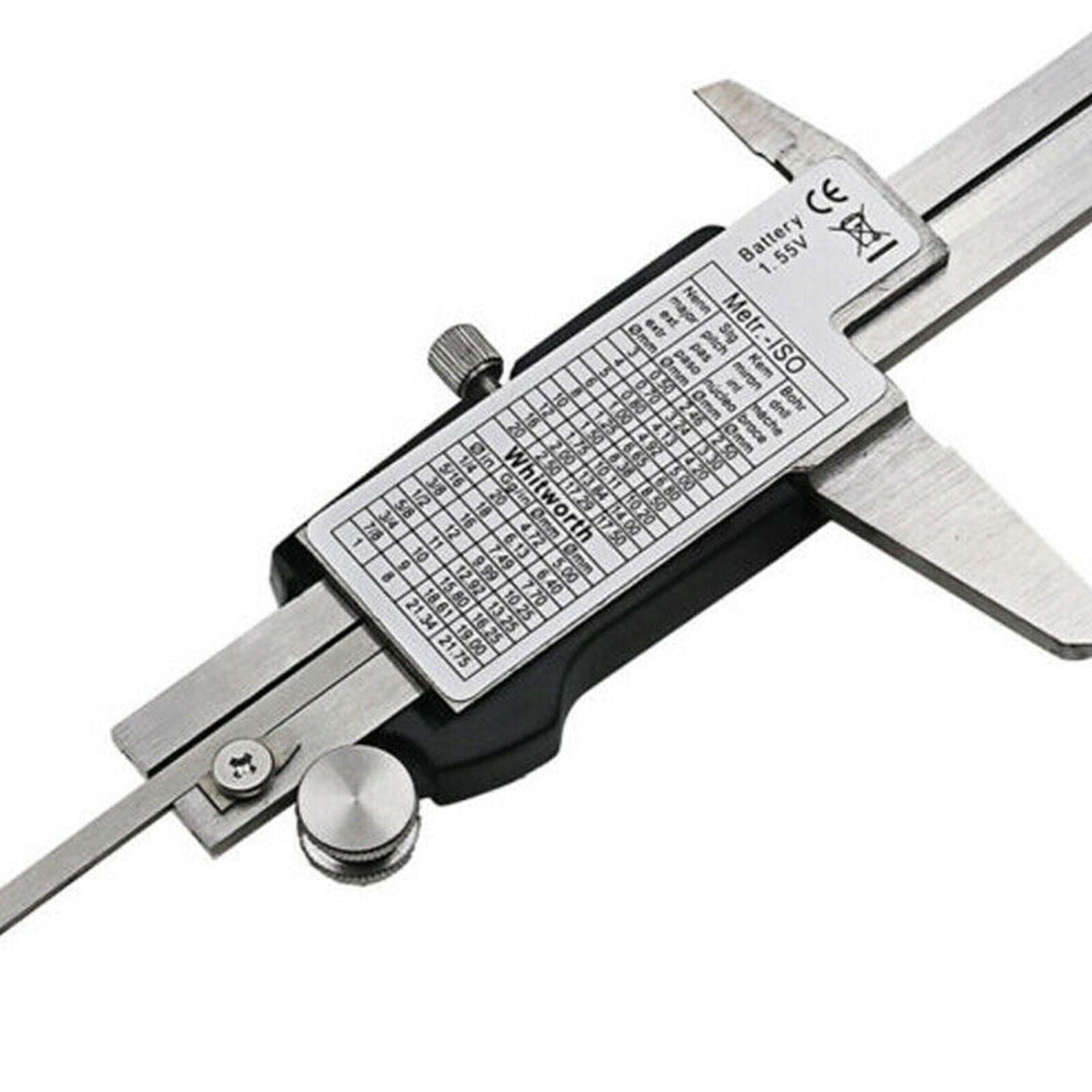 0-150mm Stainless Steel Electronic Digital LCD Vernier Caliper Gauge Micrometer