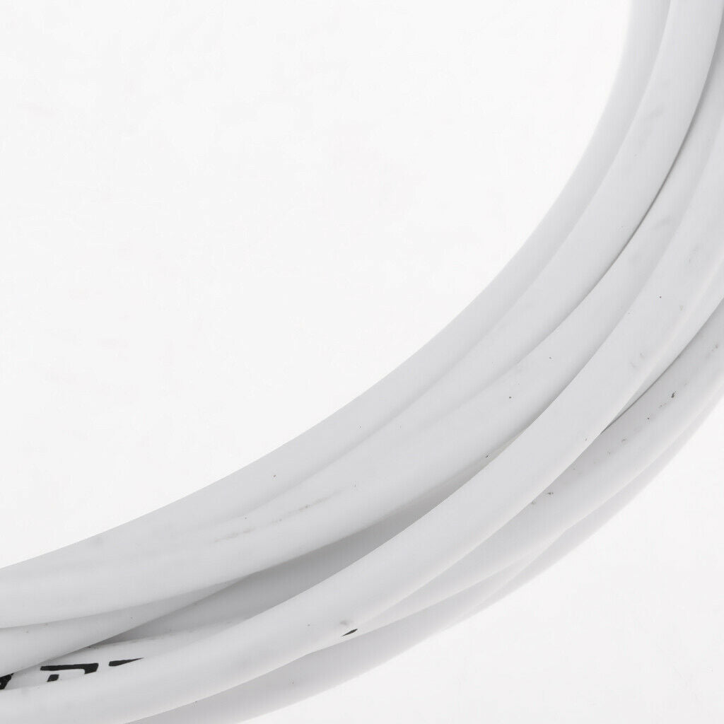 Brake Cable Line Housing Tube Pipe Wire Cover Protector 5mm - White