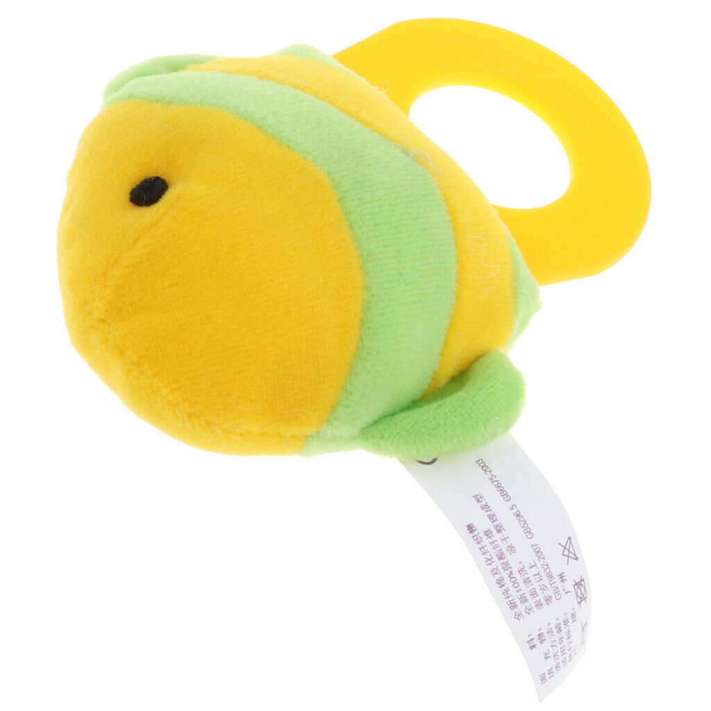 Baby Plush Teething Toys, Cartoon Animals Shape Teethers, Baby Appease Toys Fish