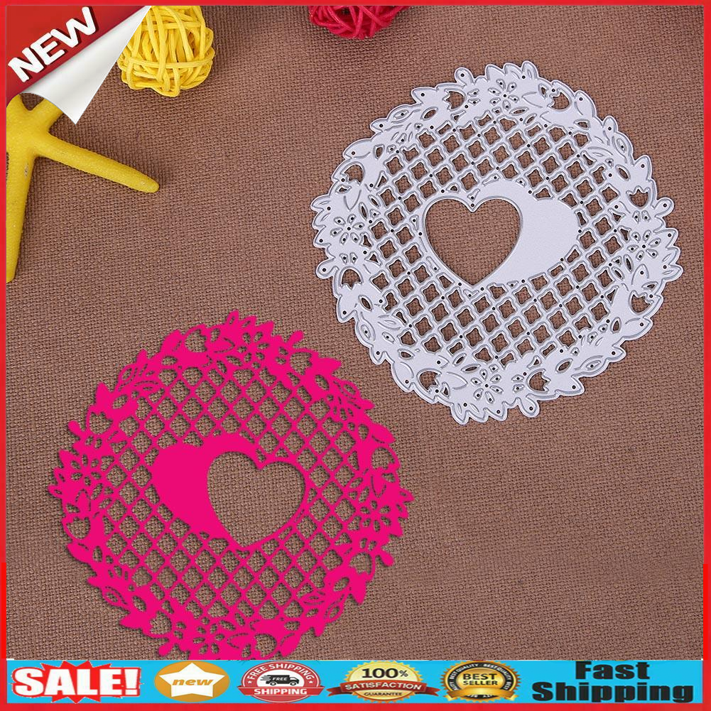 Love Heart Hollow Metal Cutting Dies Cut Stencil DIY Scrapbook Album Craft @