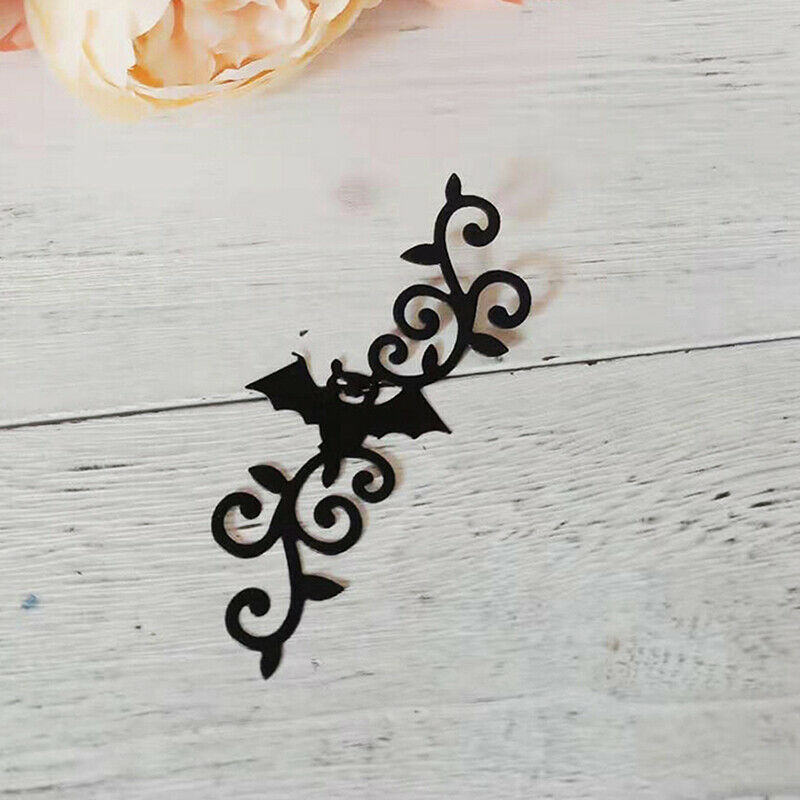Halloween Bat Border Metal Cutting Dies Embossing Scrapbook DIY Album Ste.l8