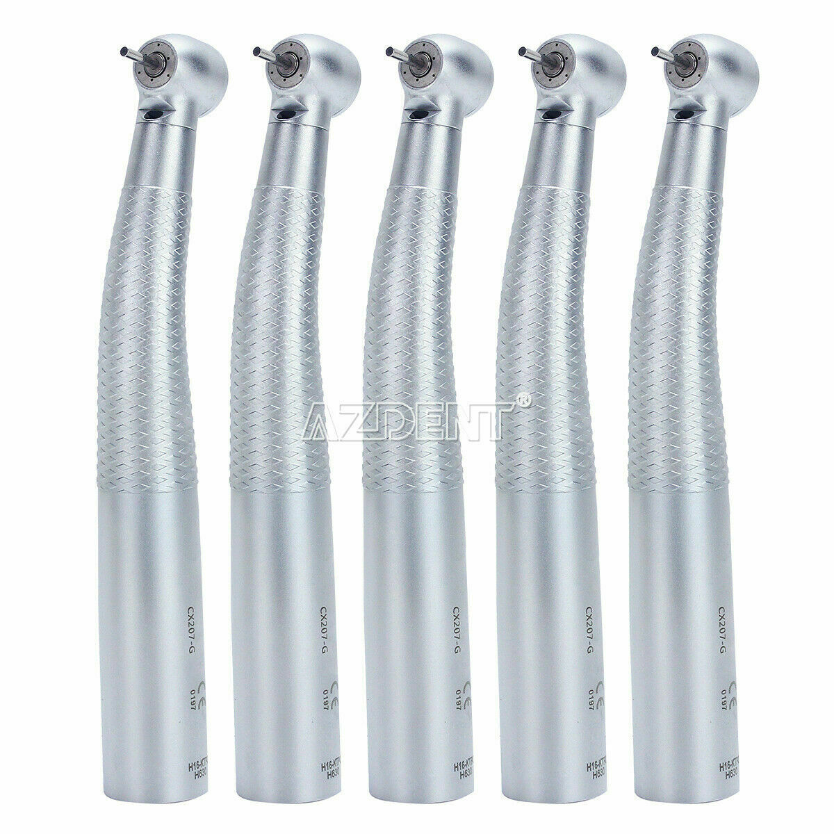 Dental LED Fiber Optic High Speed Handpiece Fit Quick Coupling Push 3 Spray