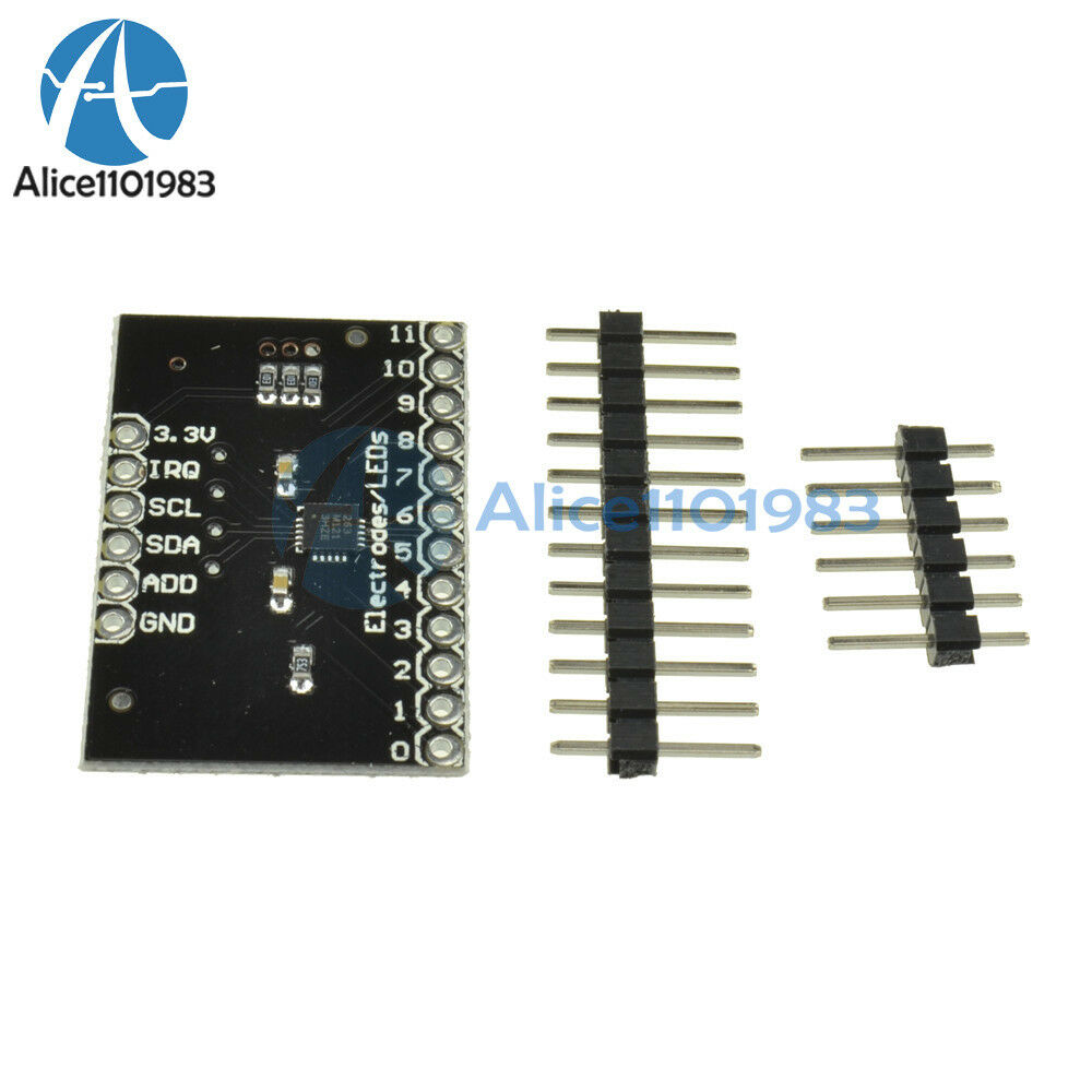 New MPR121 Breakout V12 Capacitive Touch Sensor Controller Module I2C keyboard