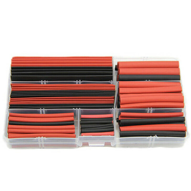 2:1 Assortment 8 Sizes of Heat-Shrinkable Tubing Winding Cables with 150Pcs/set