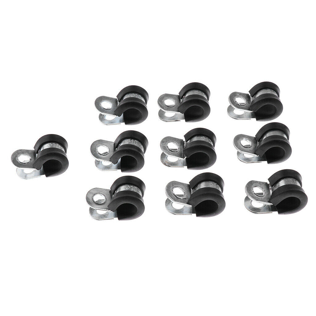 Universal ATV dirt bike fuel hose clamps hose clips