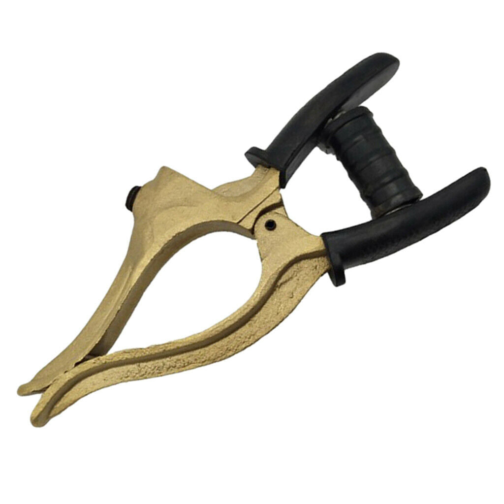 500A Electroplated Earth Clamp Welder Copper Ground Solder Clip