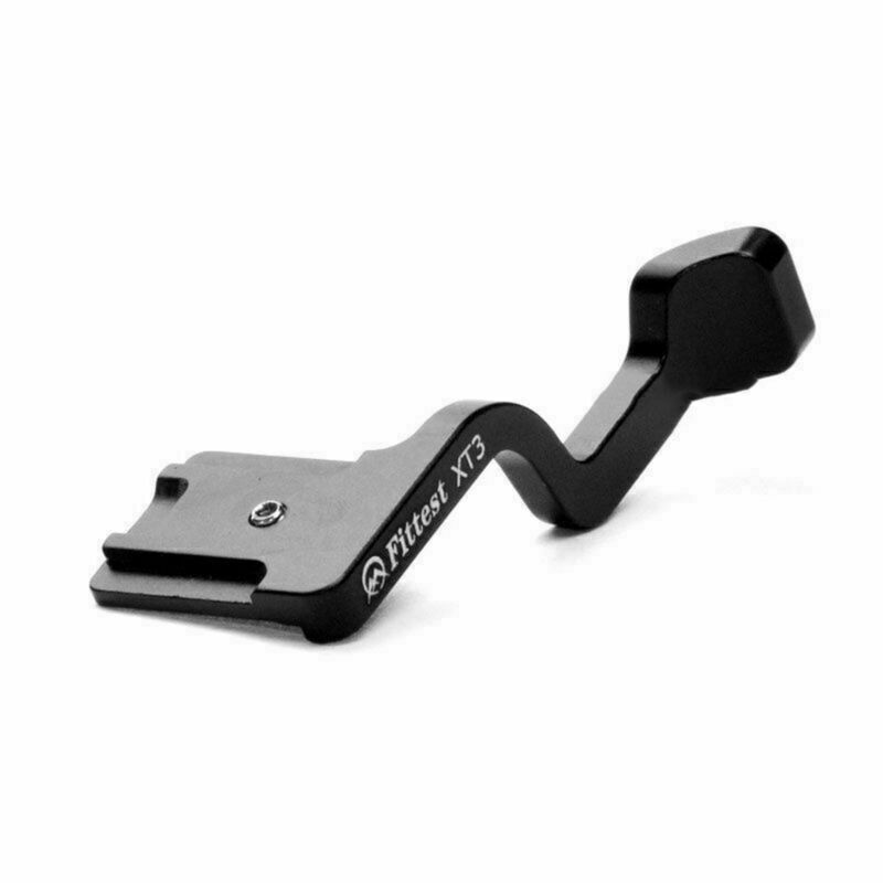 For Fujifilm Fuji XT3 X-T3 Camera FITTEST Aluminum CNC Thumb Handle Grip Hotshoe