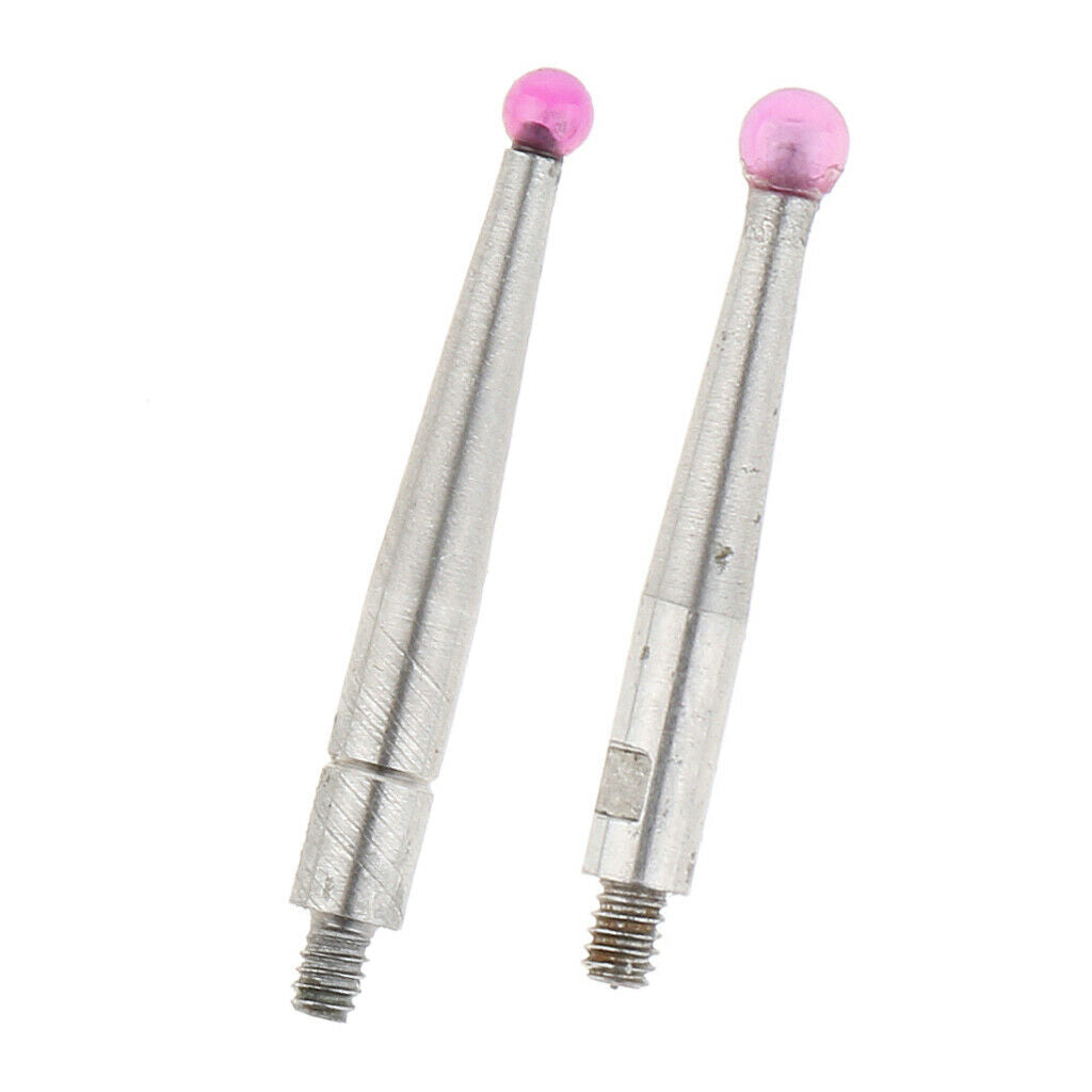 Test Indicator Dial Ruby Probe Head Indicator Measuring Tools M1.4+M1.6