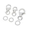 3 Sets Portable Snap Hook Metal Keychain Bag Lanyard for