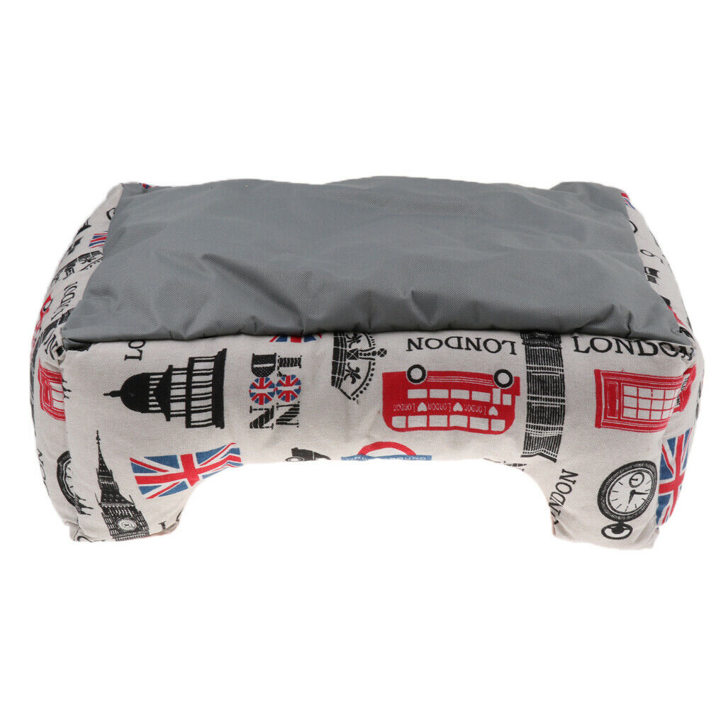 Washable Short Plush Cotton Dog Sofa Nest Kennel Sleep Bed  Car printing