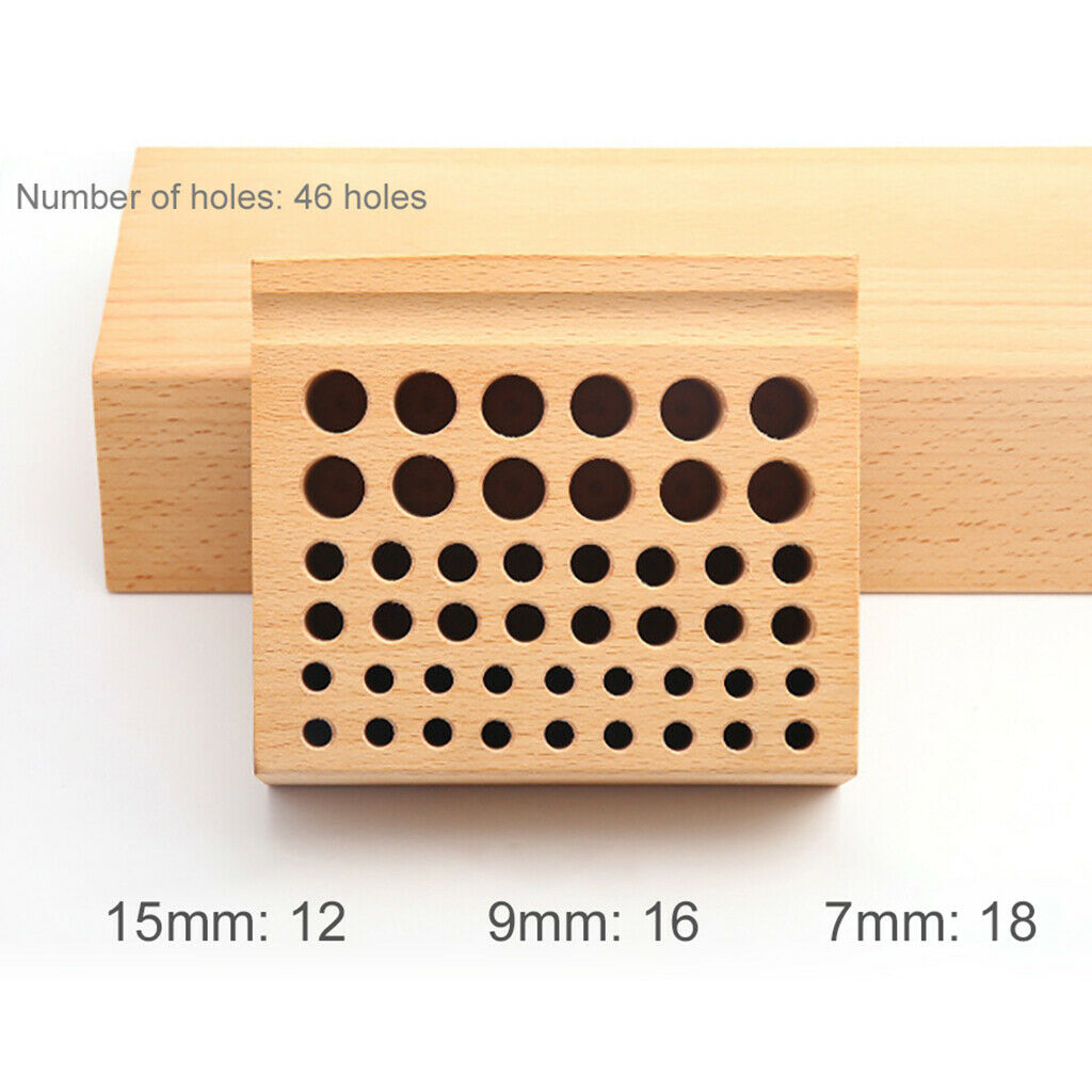 Watch Repair Tool Holder Storage Organizer 7mm 9mm 15mm Pen 135x103x60mm