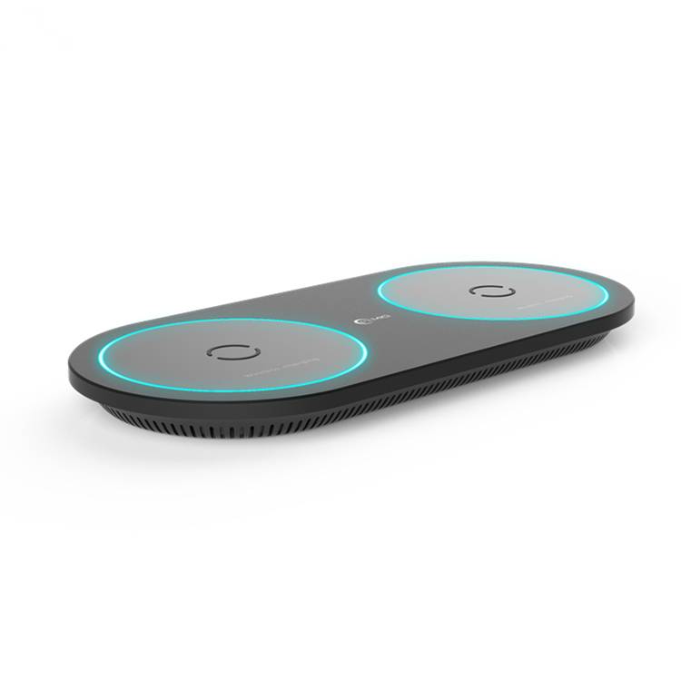 2in1 Wireless Charging Pad Fast Charger For All Qi-Enabled Phone For AirPods Pro