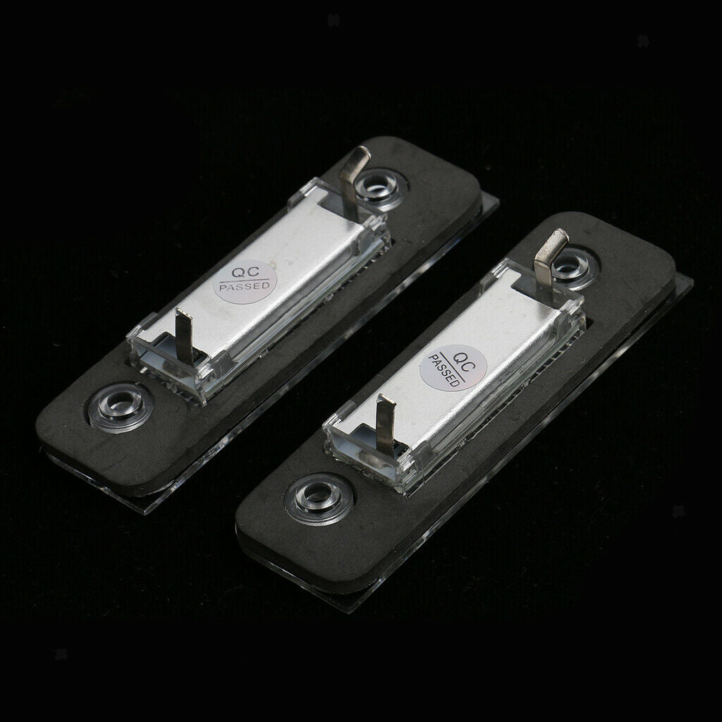 2 Piece White 18-LED License Plate Light Lamps For Ford Fusion Fiesta Mondeo