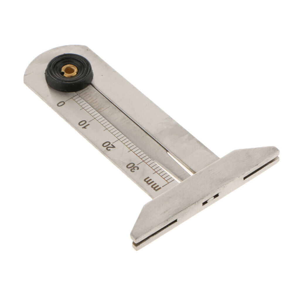 Metal Measuring Tread Tire Depth Gauge 0mm~30mm