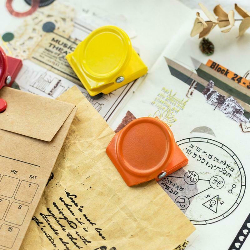 Colorful Magnetic Memo Note Clips for Home Refrigerator School Whiteboard Office