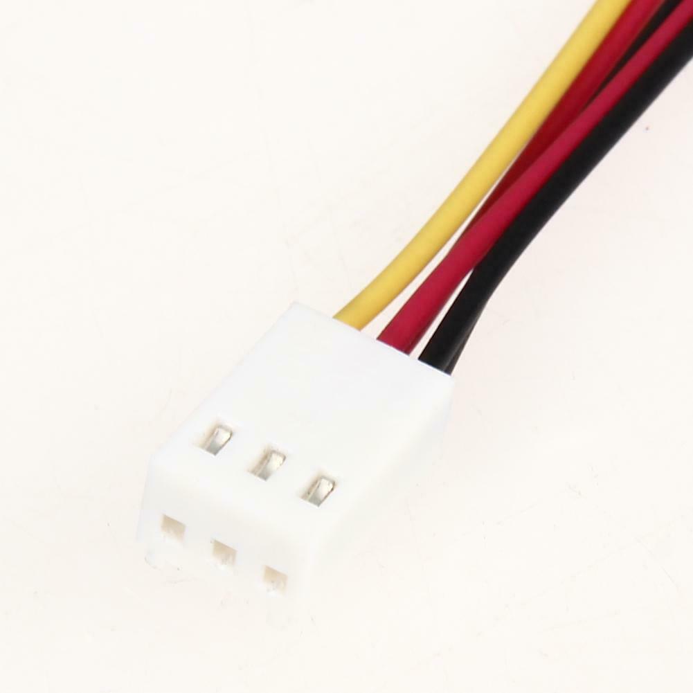 5Pcs 12V 3 Pin Female to 2/3 Pin Male PC Fan Power Splitter Extension Cable AU
