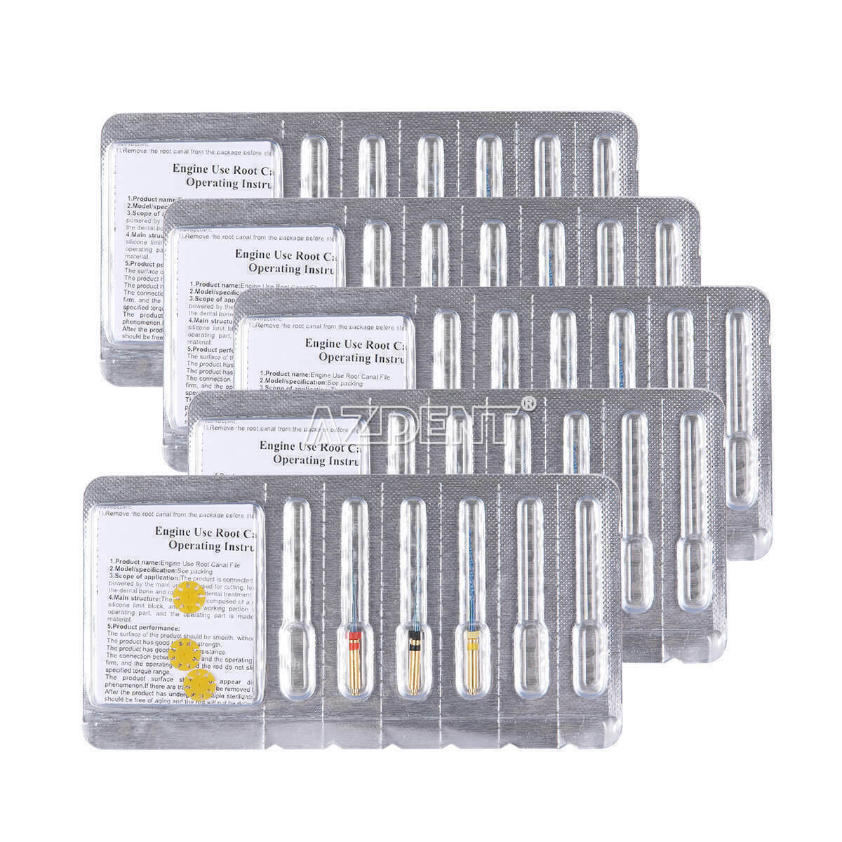 10X Dental One File Reciprocating Endodontic Root Canal Niti Endo Heat Activated