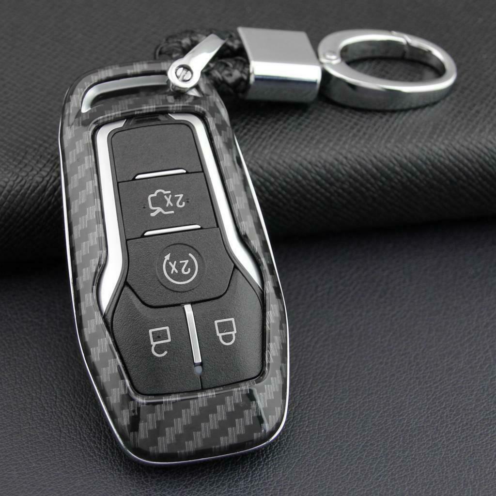 Strong Signal Car Key Cover Chain Fob Case for Lincoln 85x42x20mm Style02