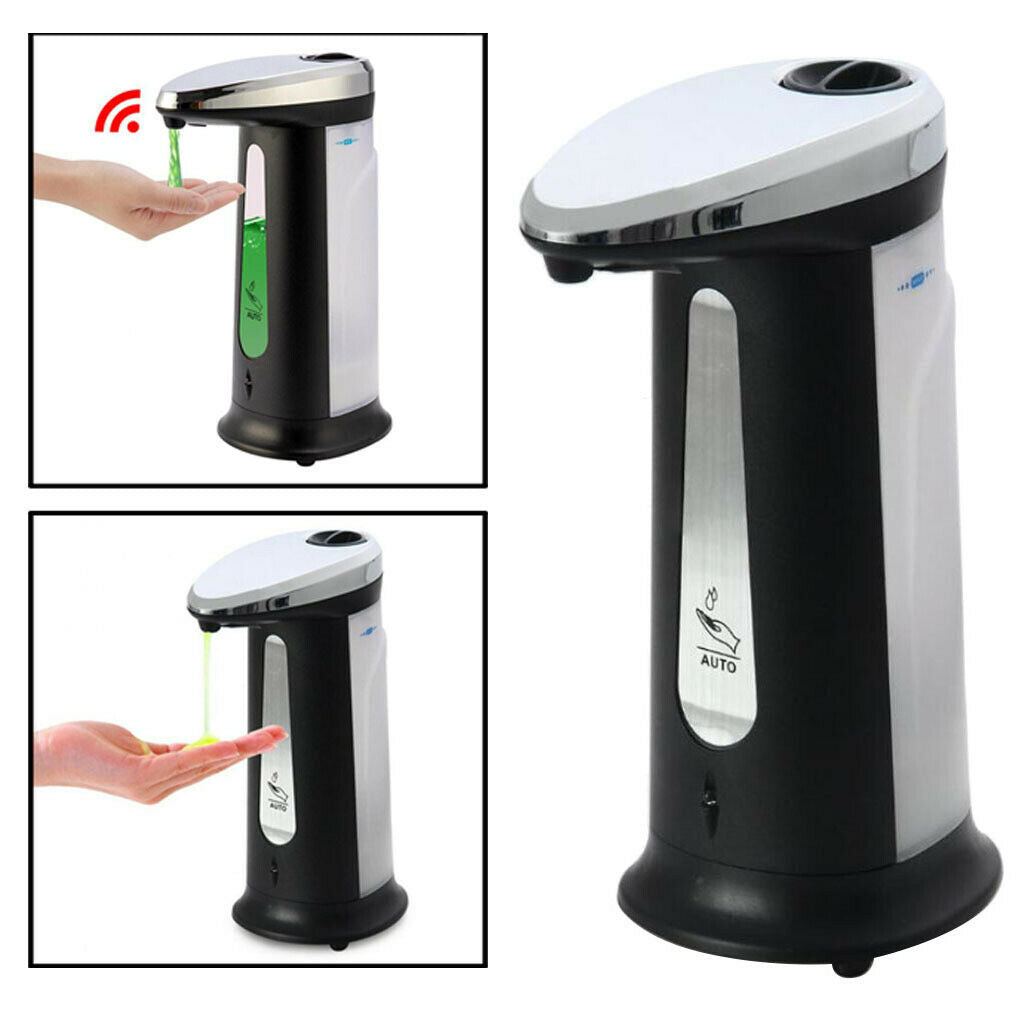 Automatic Soap Liquid Dispenser 400ml IR Sensor Touchless for Sanitizer