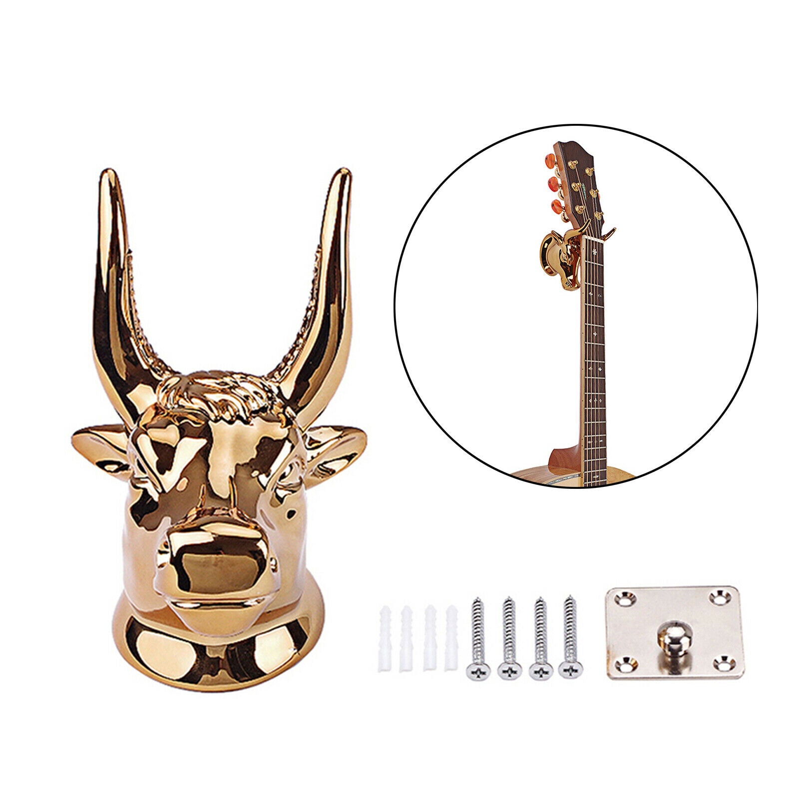 Guitar Wall Hanger Hook Acoustic Classic Guitar Holder Hanging Rack Display